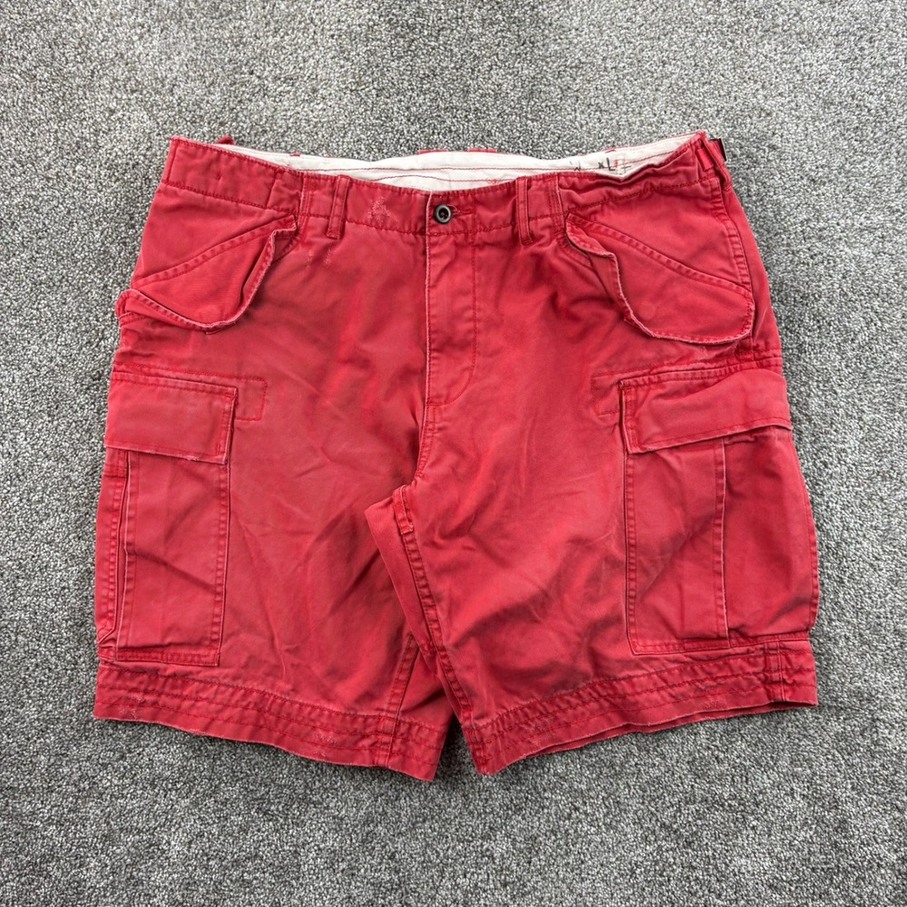 Vintage Polo Ralph Lauren Cargo Shorts Mens 38 Cotton Utility Gorpcore Military
